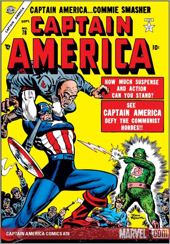 Cover of Captain America Comics (1941) - #78