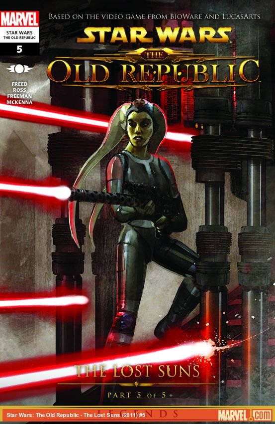 Cover of Star Wars: The Old Republic - The Lost Suns (2011) - #5
