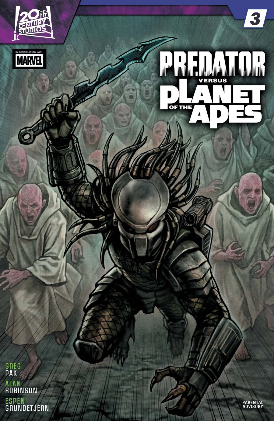 Cover of Predator Vs. The Planet Of The Apes (2026) - #3