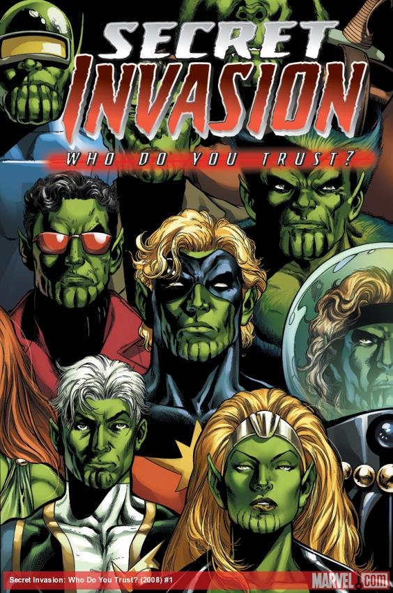 Cover of Secret Invasion: Who Do You Trust? (2008) - #1