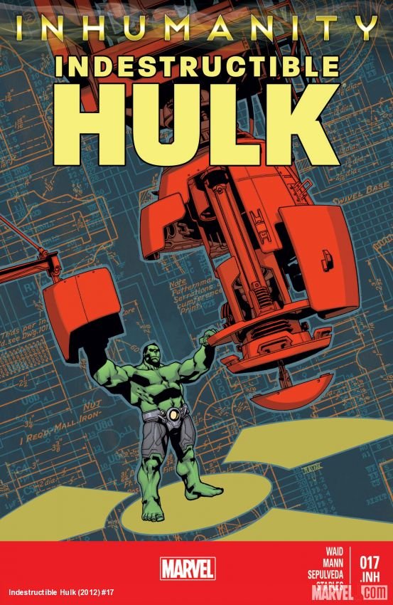 Cover of Indestructible Hulk (2012) - #17