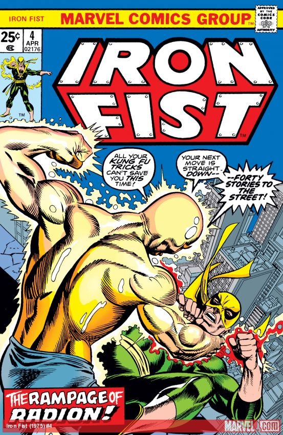 Cover of Iron Fist (1975) - #4