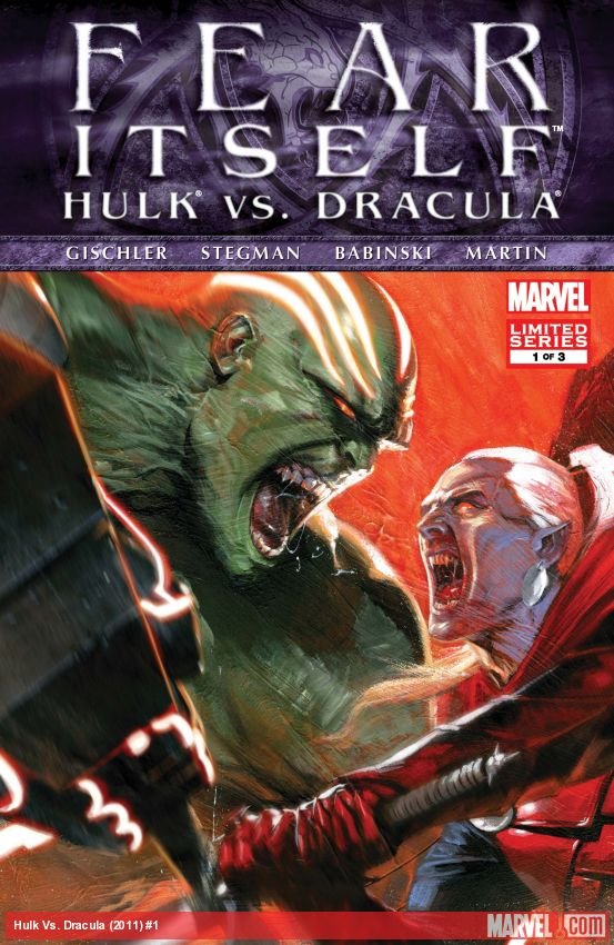 Cover of Fear Itself: Hulk Vs. Dracula (2011) - #1