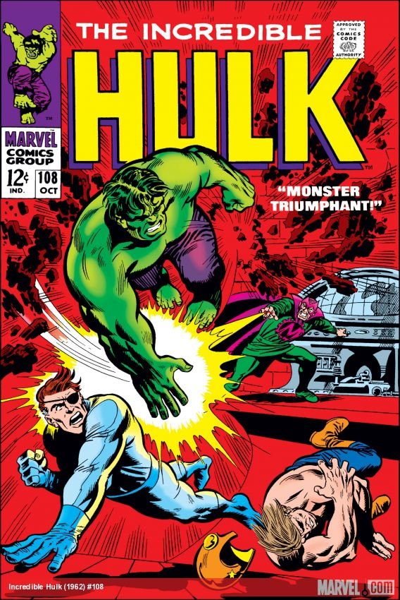 Cover of Incredible Hulk (1962) - #108