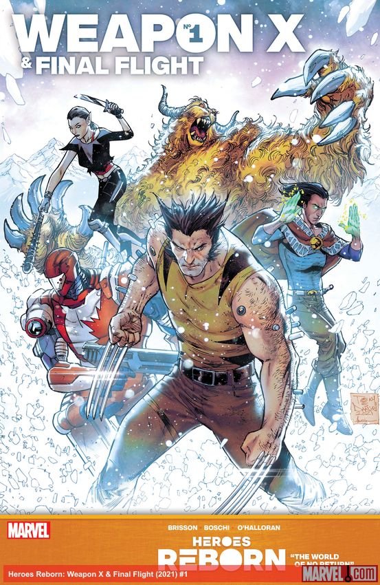 Cover of Heroes Reborn: Weapon X & Final Flight (2021) - #1
