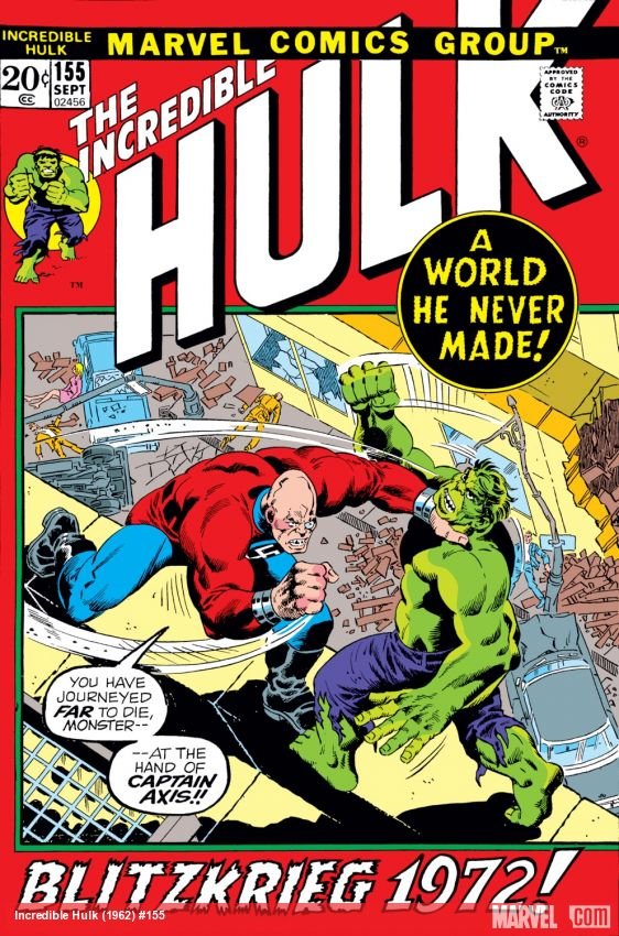 Cover of Incredible Hulk (1962) - #155