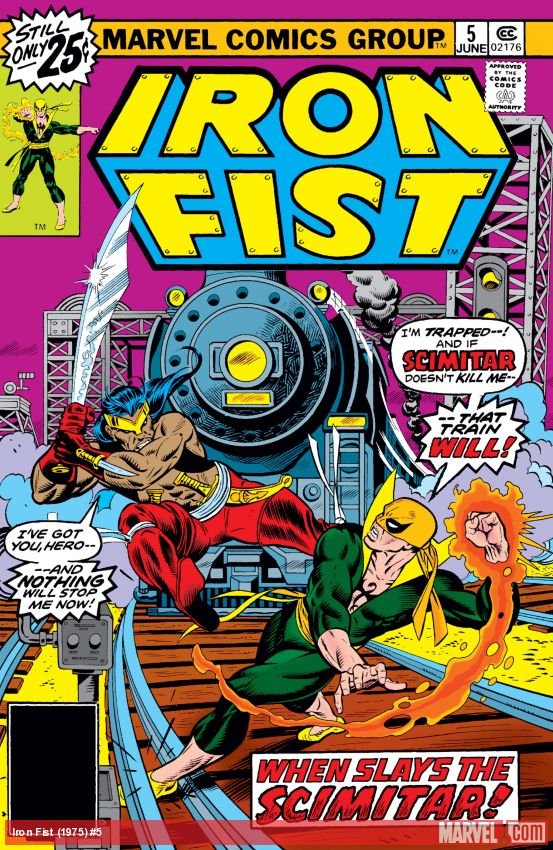 Cover of Iron Fist (1975) - #5