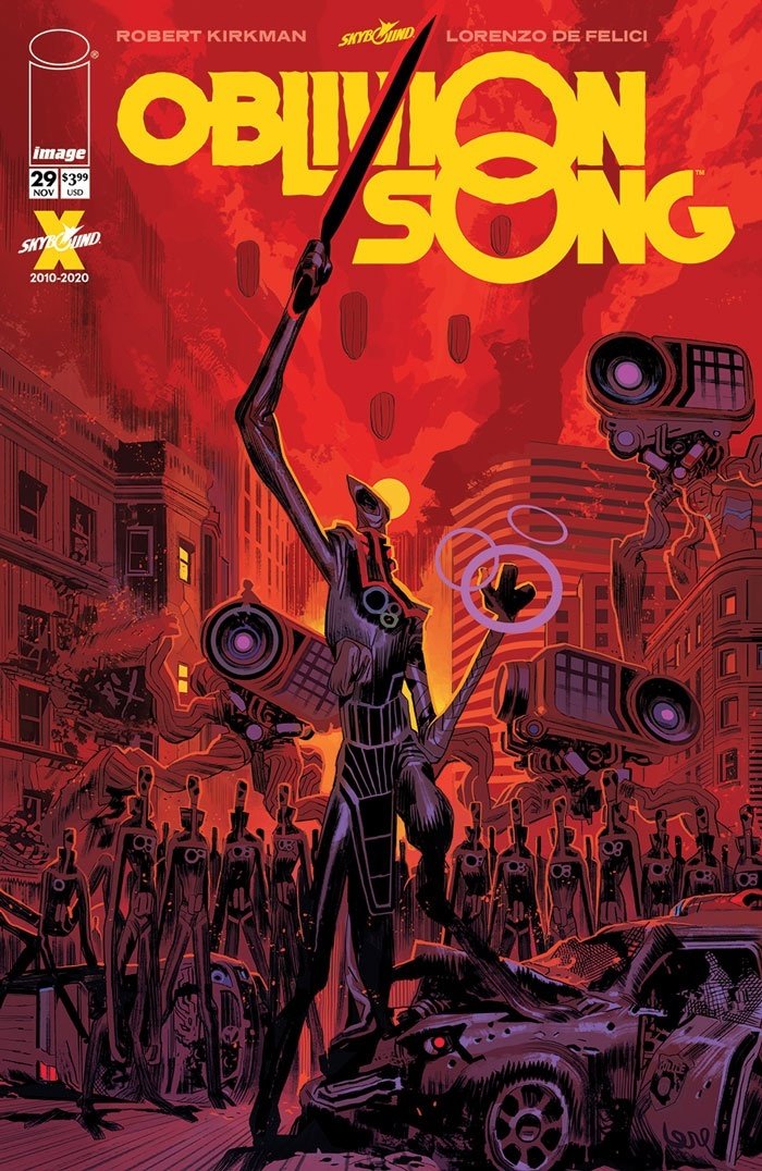 Cover of Oblivion Song By Kirkman & De Felici (2018) - #29