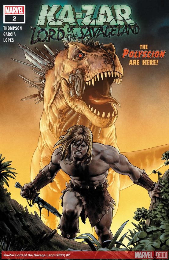 Cover of Ka-Zar Lord Of The Savage Land (2021) - #2