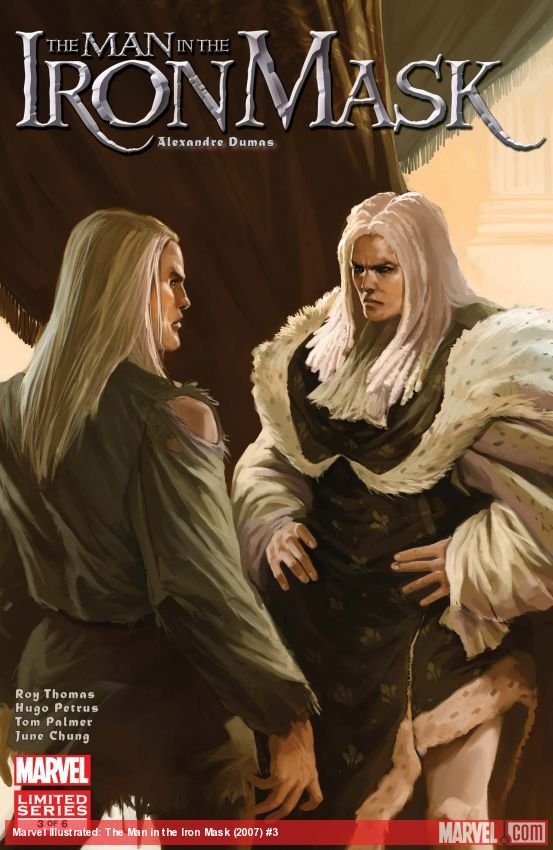Cover of Marvel Illustrated: The Man In The Iron Mask (2007) - #3