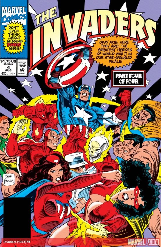 Cover of Invaders (1993) - #4