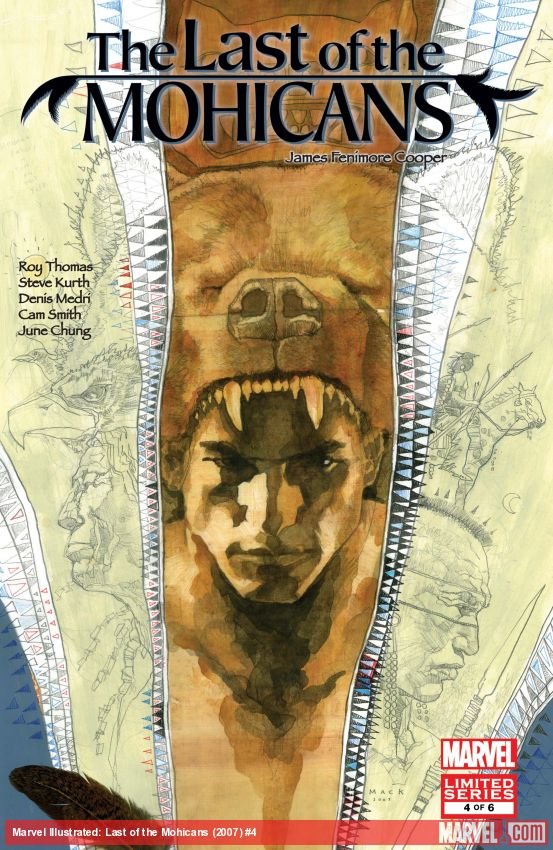 Cover of Marvel Illustrated: Last Of The Mohicans (2007) - #4