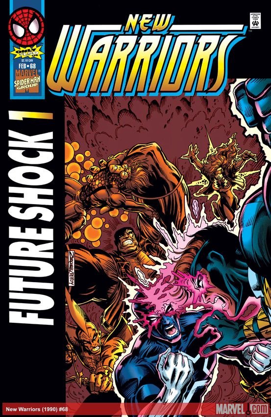 Cover of New Warriors (1990) - #68