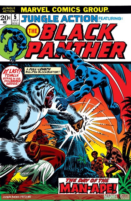 Cover of Jungle Action (1972) - #5