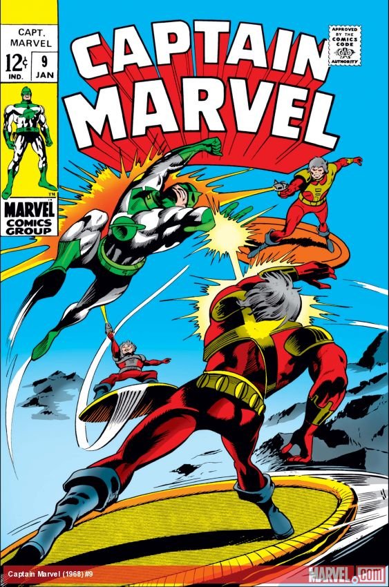 Cover of Captain Marvel (1968) - #9