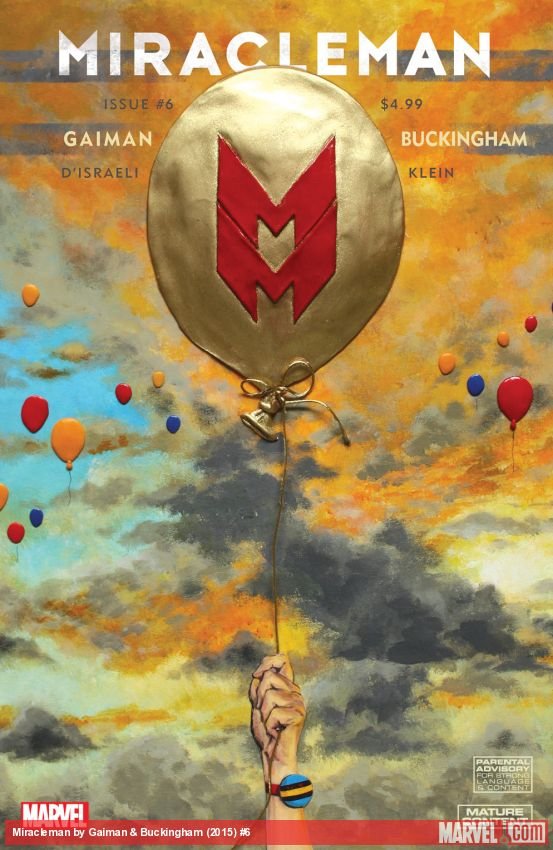 Cover of Miracleman By Gaiman & Buckingham (2015) - #6