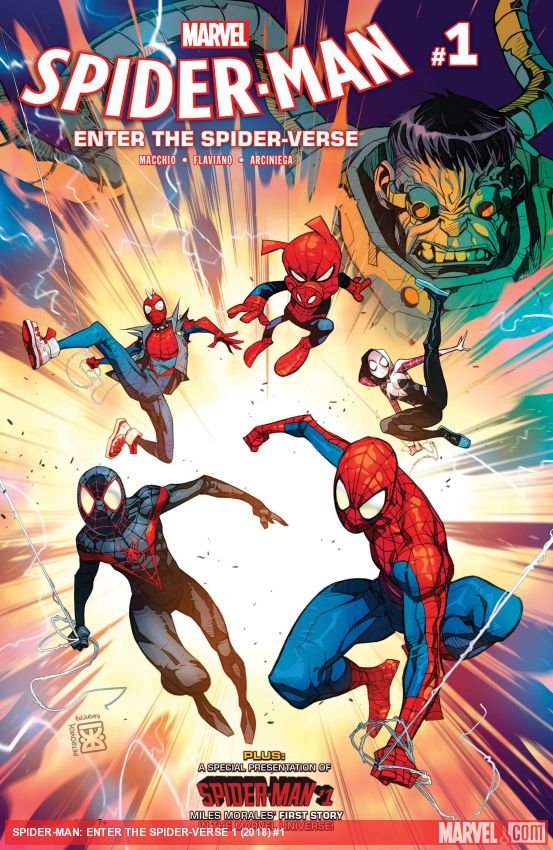 Cover of Spider-Man: Enter The Spider-Verse (2018) - #1