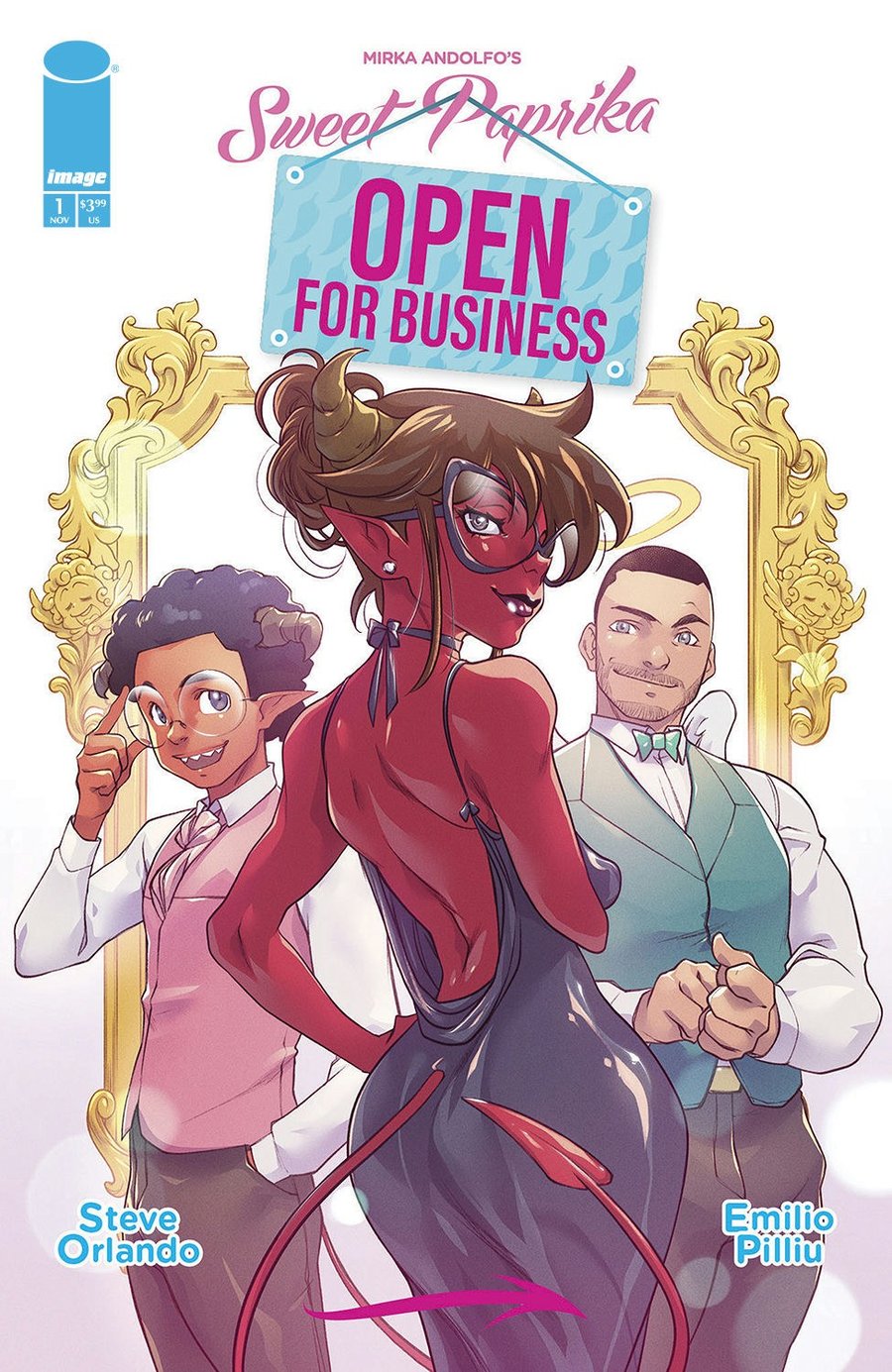 Cover of Mirka Andolfos Sweet Paprika Open For Business (2024) - #1
