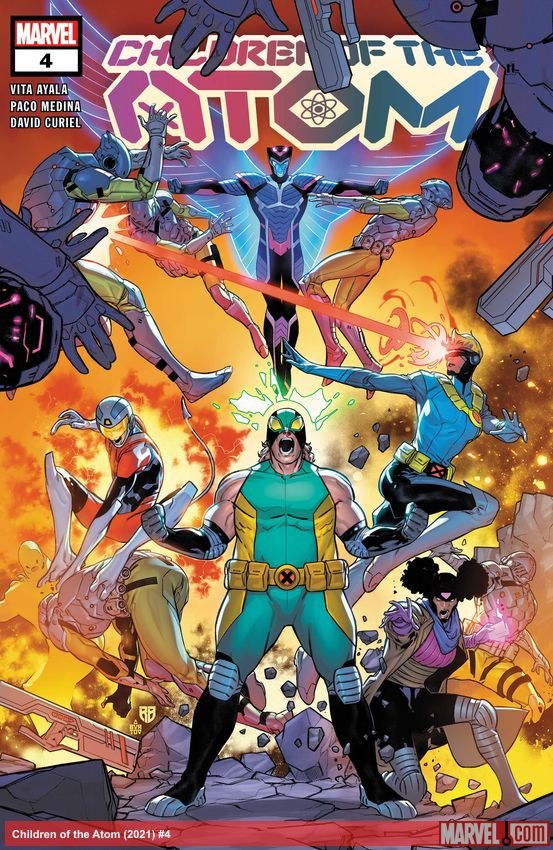 Cover of Children Of The Atom (2021) - #4