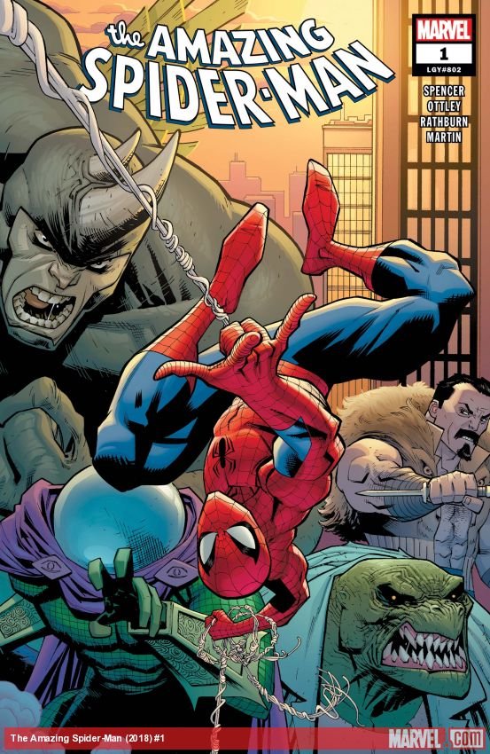 Cover of The Amazing Spider-Man (2018) - #1