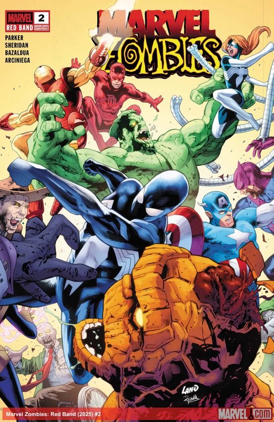 Cover of Marvel Zombies: Red Band (2025) - #2