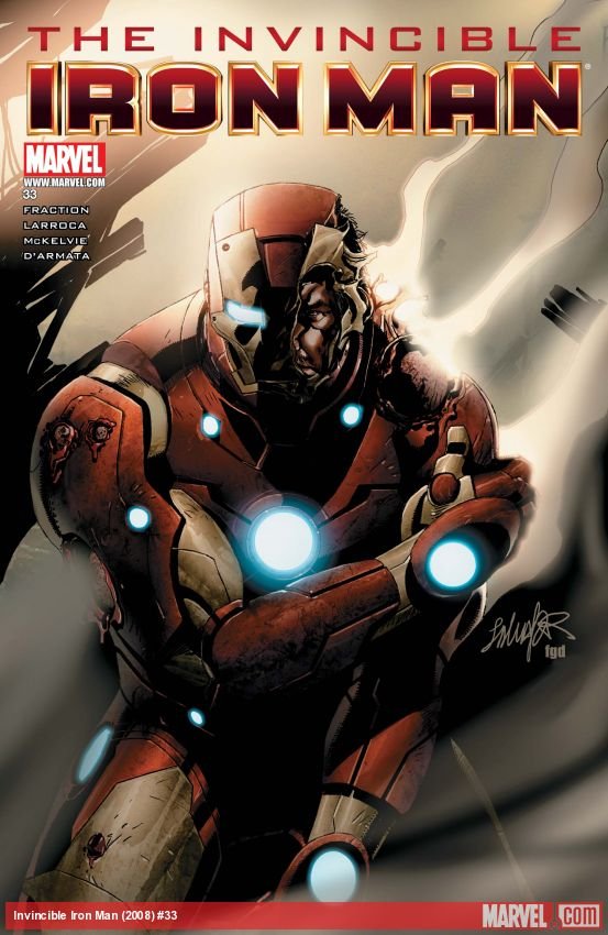 Cover of Invincible Iron Man (2008) - #33
