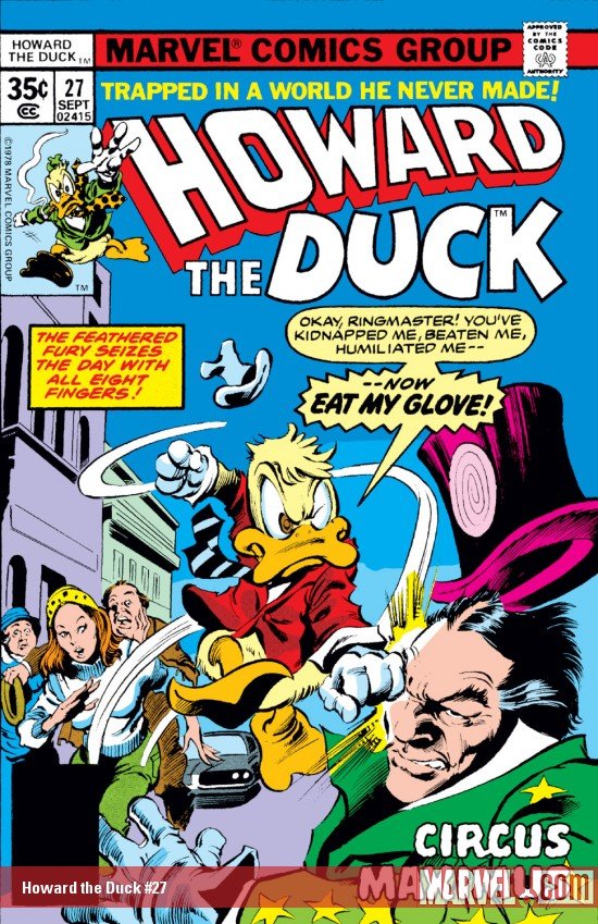 Cover of Howard The Duck (1976) - #27