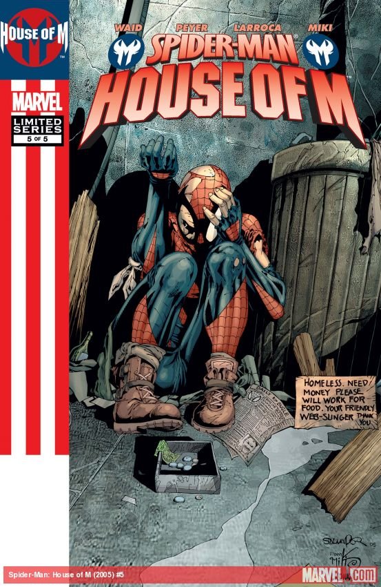 Cover of Spider-Man: House Of M (2005) - #5