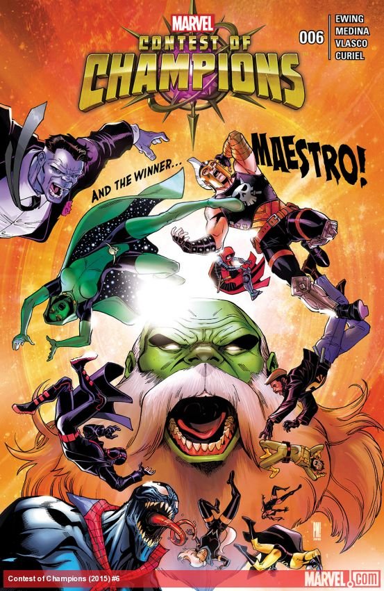 Cover of Contest Of Champions (2015) - #6