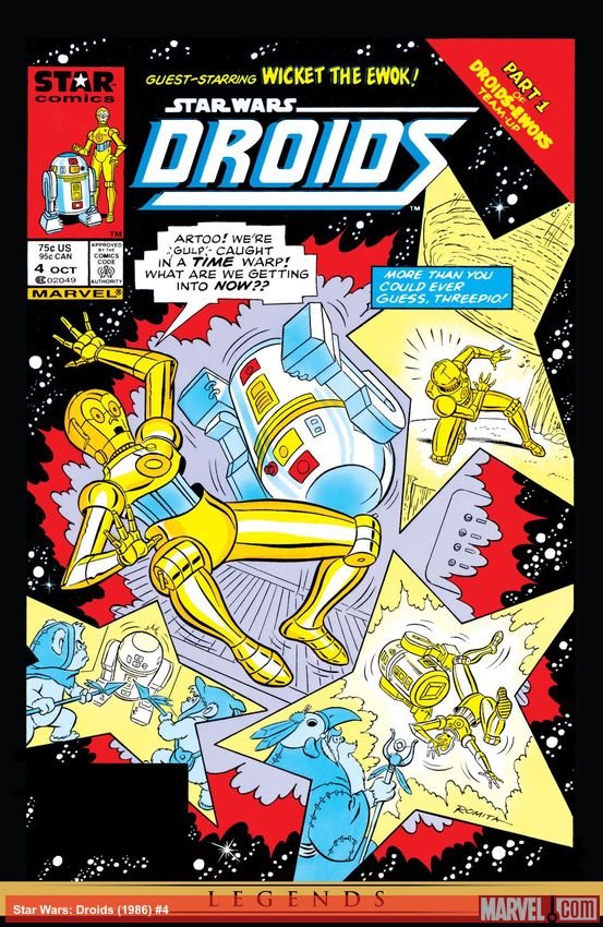 Cover of Star Wars: Droids (1986) - #4