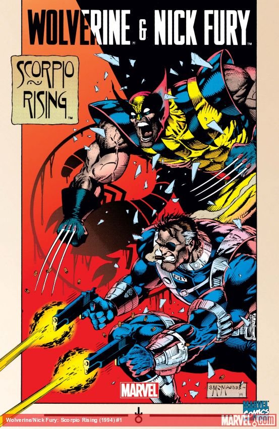 Cover of Wolverine/Nick Fury: Scorpio Rising (1994) - #1