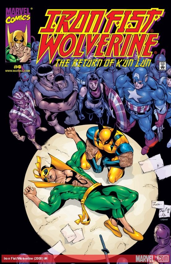 Cover of Iron Fist/Wolverine: The Return Of K'un Lun (2000) - #4