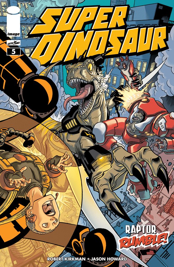 Cover of Super Dinosaur (2011) - #5