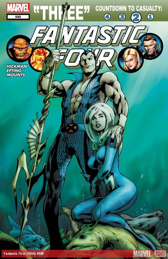 Cover of Fantastic Four (1998) - #585