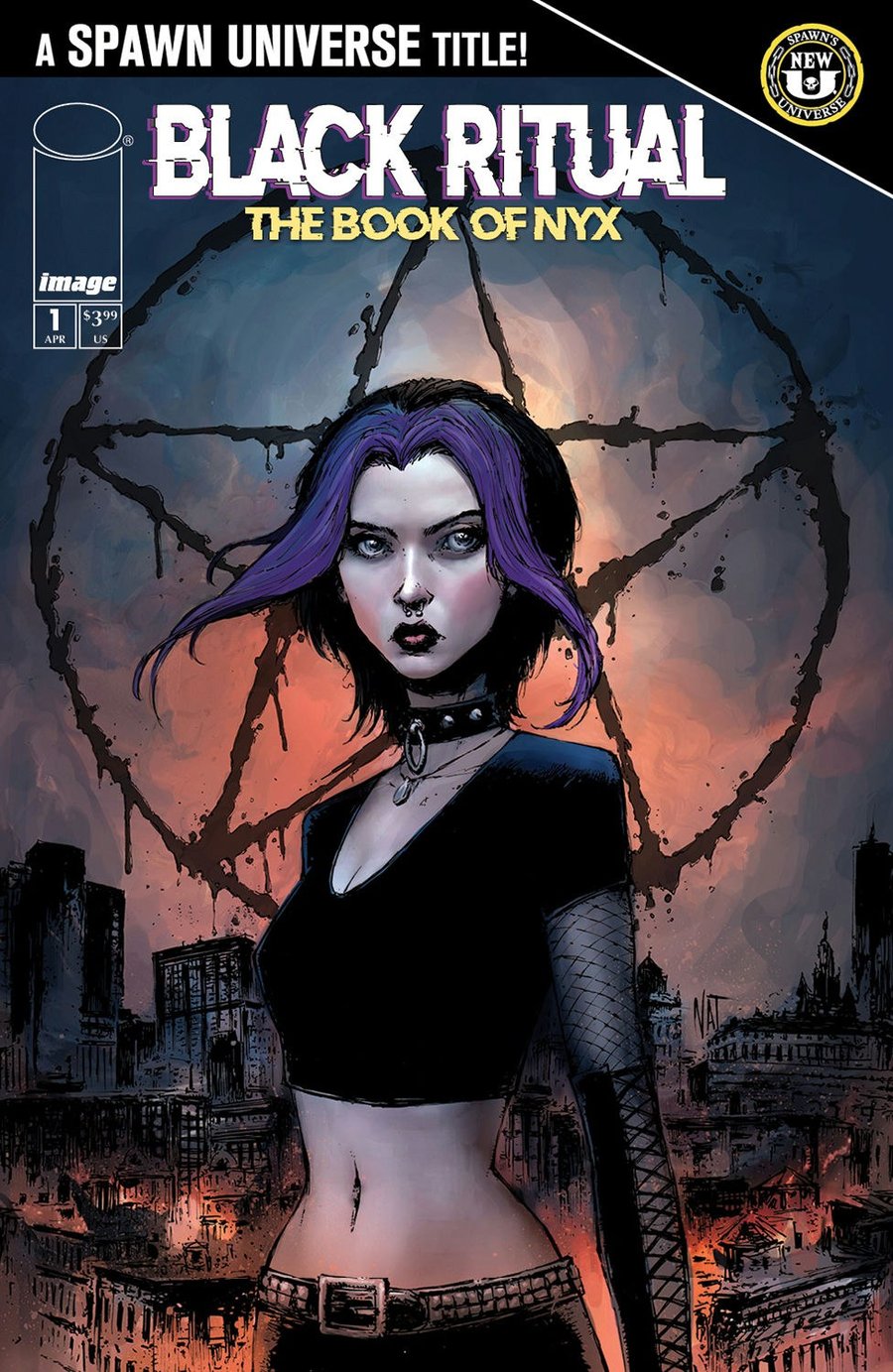 Cover of Black Ritual The Book of Nyx (2025) - #1