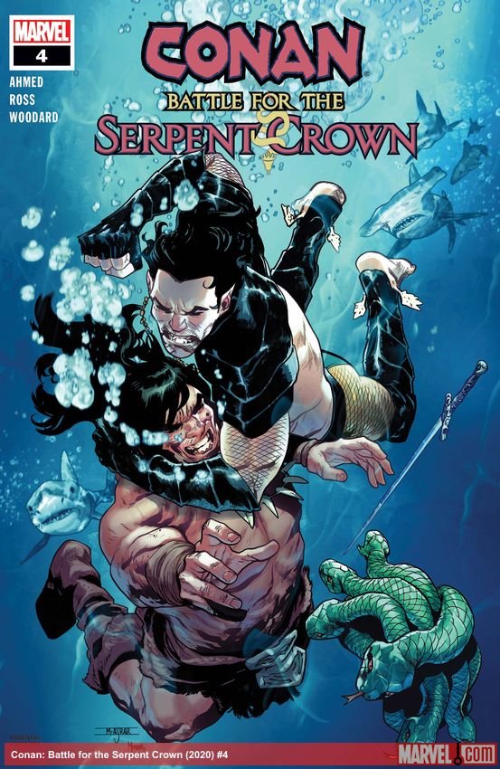 Cover of Conan: Battle For The Serpent Crown (2020) - #4