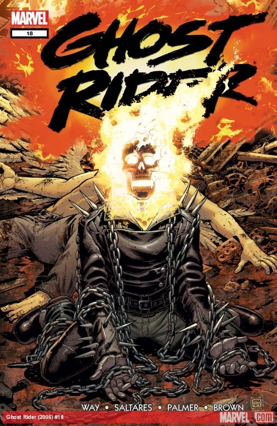 Cover of Ghost Rider (2006) - #18