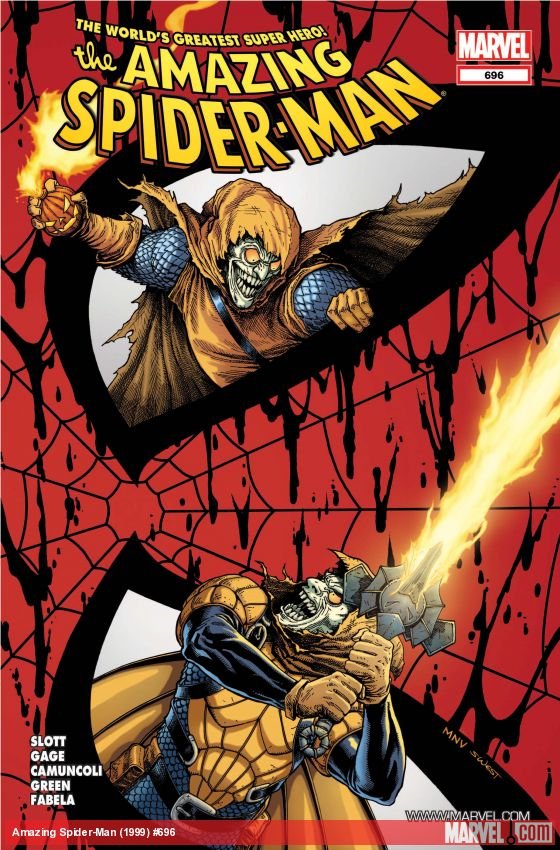 Cover of The Amazing Spider-Man (1999) - #696