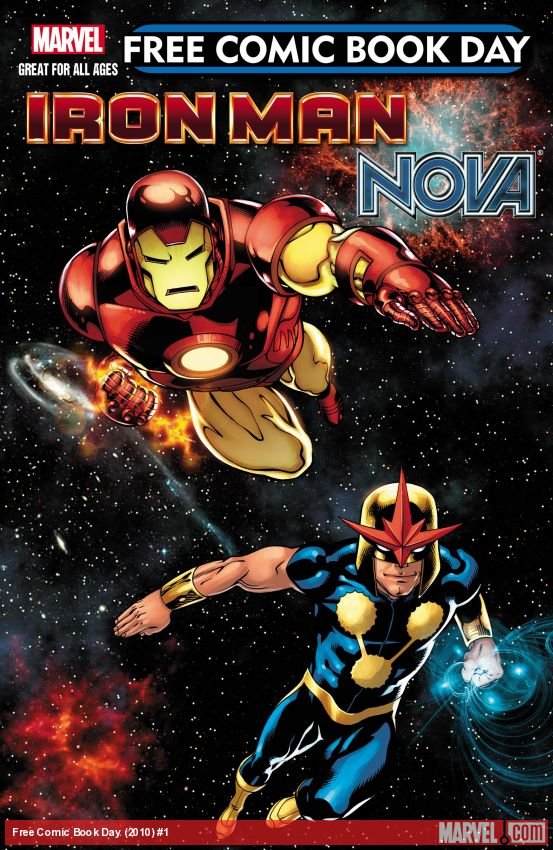 Cover of Free Comic Book Day 2010: Iron Man: Supernova (2010) - #1