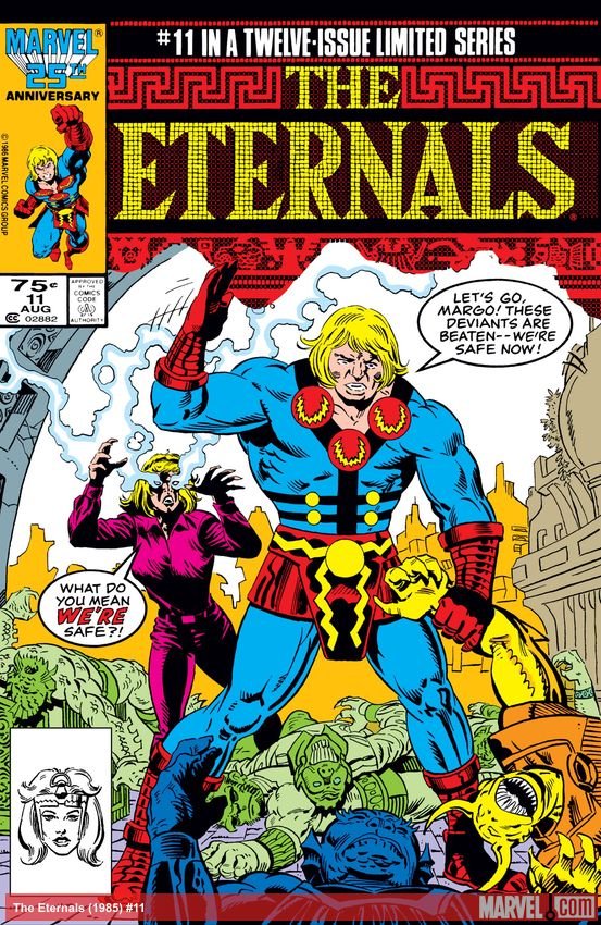 Cover of The Eternals (1985) - #11