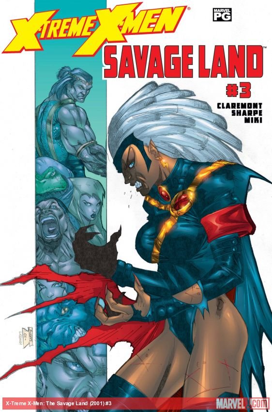 Cover of X-Treme X-Men: Savage Land (2001) - #3