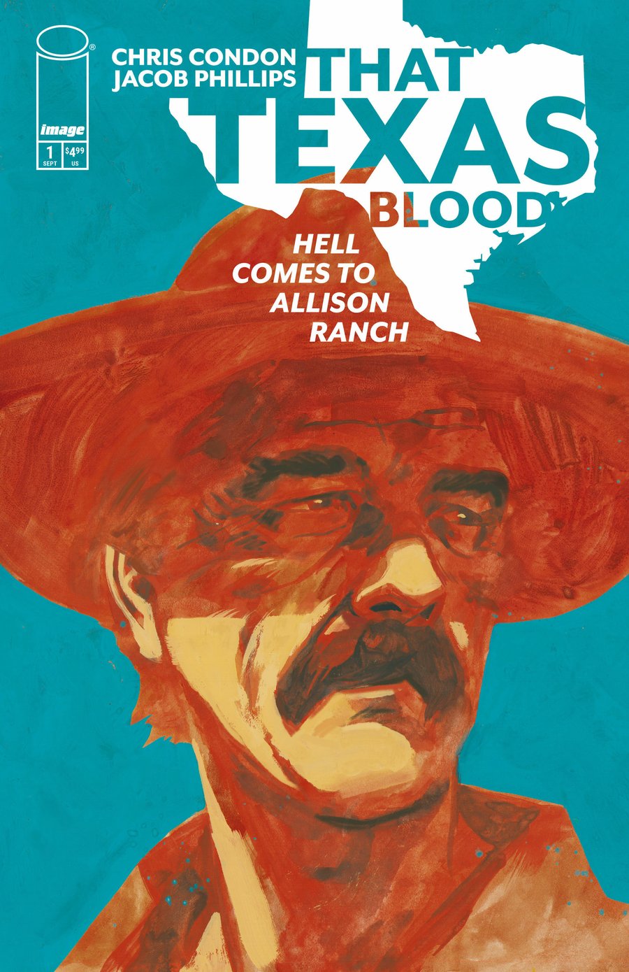 Cover of That Texas Blood Hell Comes to Allison Ranch (2026) - #1