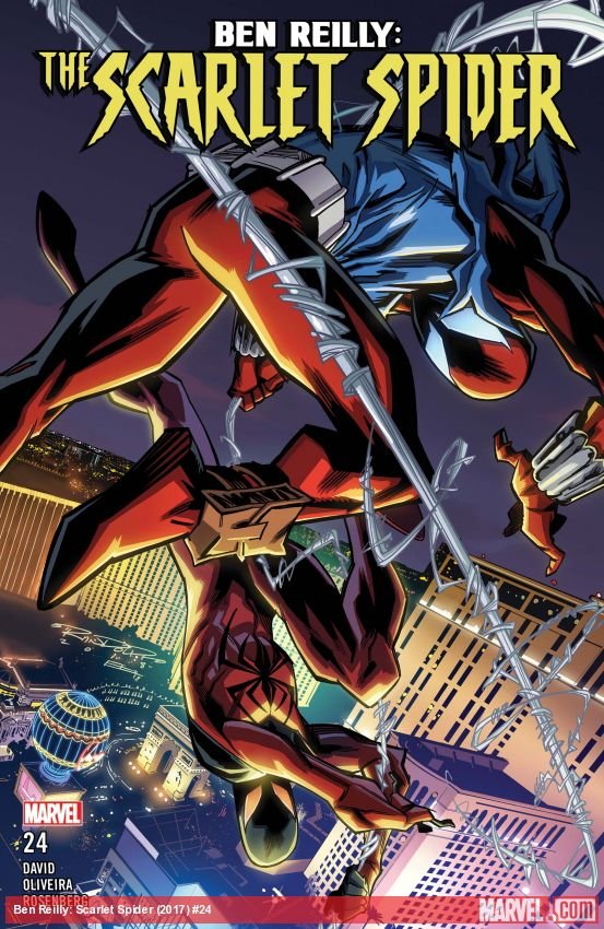 Cover of Ben Reilly: Scarlet Spider (2017) - #24