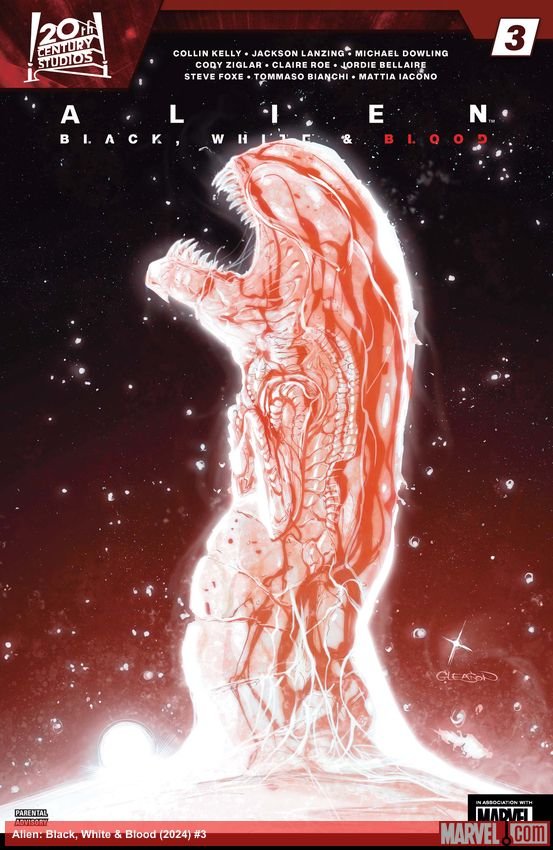 Cover of Alien: Black, White & Blood (2024) - #3