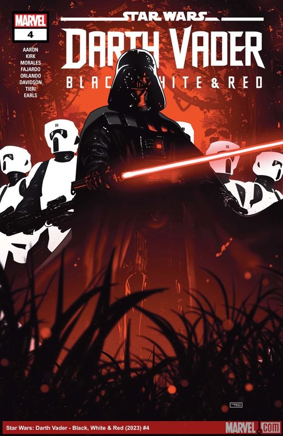 Cover of Star Wars: Darth Vader - Black, White & Red (2023) - #4