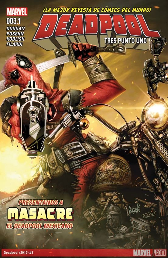 Cover of Deadpool (2015) - #3.1