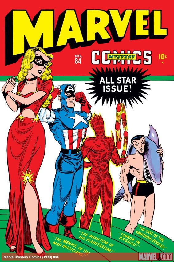 Cover of Marvel Mystery Comics (1939) - #84