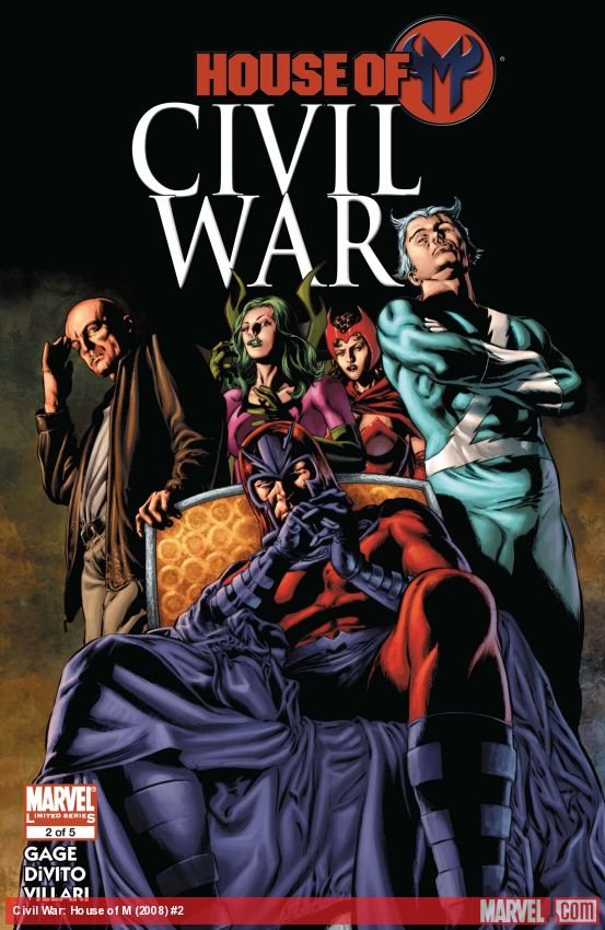 Cover of Civil War: House Of M (2008) - #2