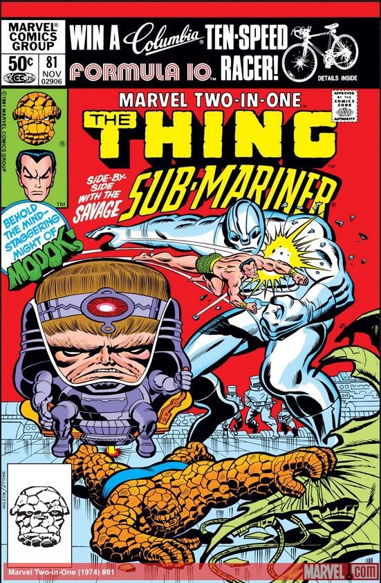 Cover of Marvel Two-In-One (1974) - #81