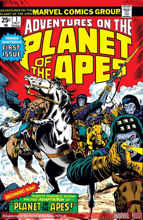 Cover of Adventures On The Planet Of The Apes (1975) - #1